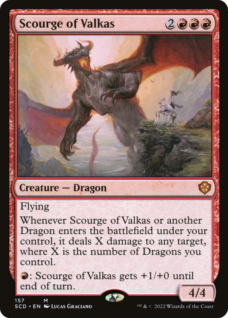 Scourge of Valkas [Starter Commander Decks] | Good Games Adelaide SA