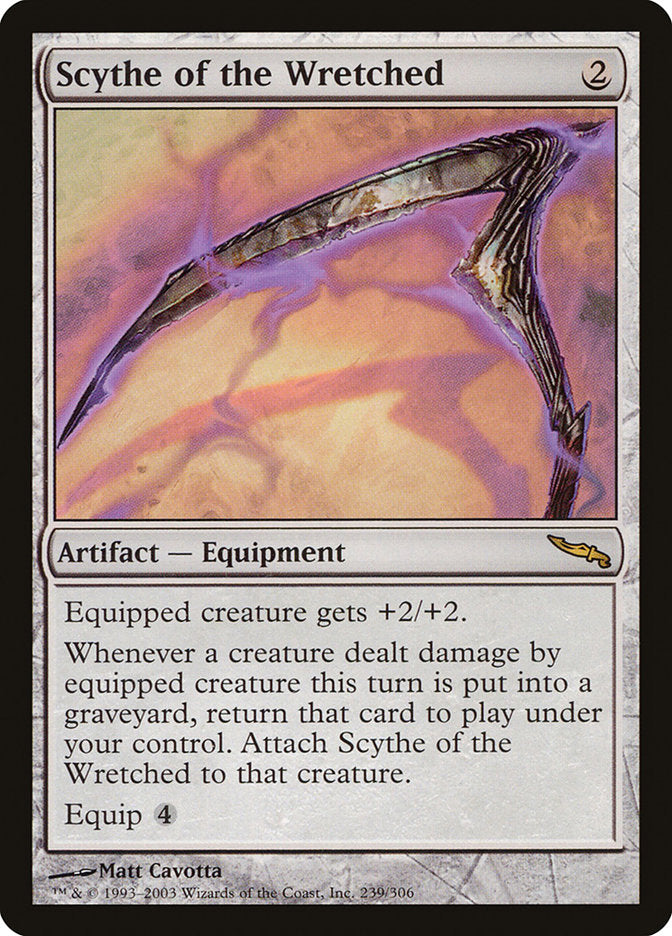 Scythe of the Wretched 239 (Mirrodin)  - Foil | Good Games Adelaide SA