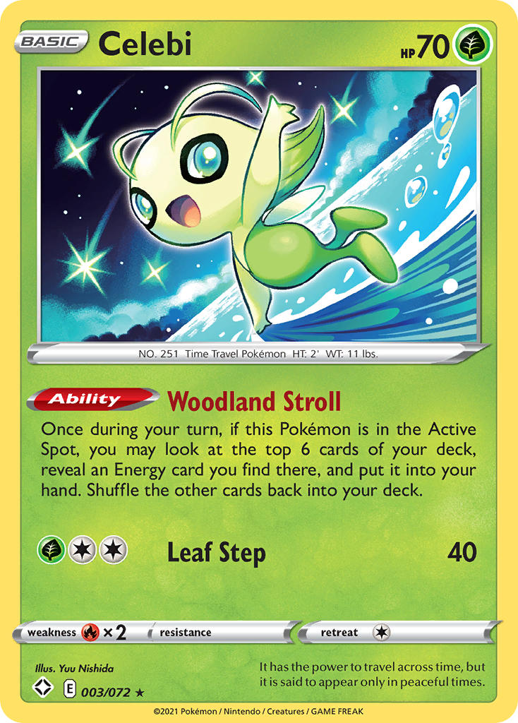Celebi (003/072) [Sword & Shield: Shining Fates] | Good Games Adelaide SA