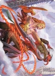 Tyvars Stand Art Card 43 (Art Series: Phyrexia: All Will Be One)  | Good Games Adelaide SA