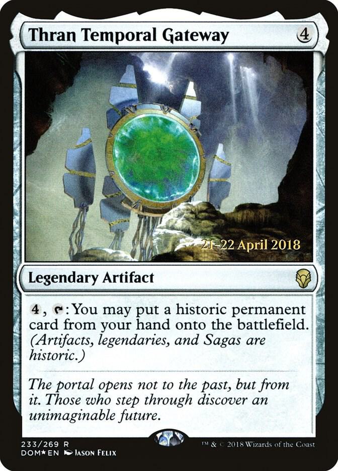 Thran Temporal Gateway 233 (Prerelease Cards)  - Foil | Good Games Adelaide SA