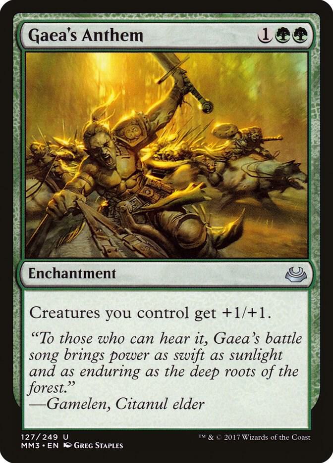 Gaea's Anthem 127 (Modern Masters 2017)  - Foil | Good Games Adelaide SA