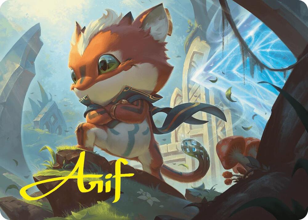 Loot Exuberant Explorer Art Card 12 54 Gold Stamped Signature 12 (Art Series: Foundations)  | Good Games Adelaide SA