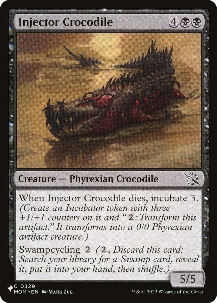 Injector Crocodile 0329 (The List Reprints)  | Good Games Adelaide SA