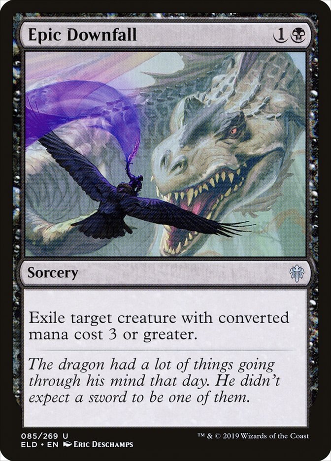 Epic Downfall 85 (Throne of Eldraine)  - Foil | Good Games Adelaide SA