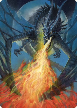 Balefire Dragon Art Card [Commander Masters Art Series] | Good Games Adelaide SA