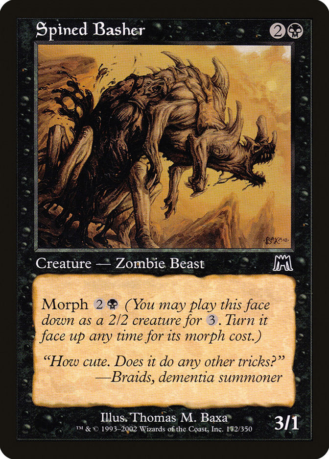 Spined Basher 172 (Onslaught)  - Foil | Good Games Adelaide SA