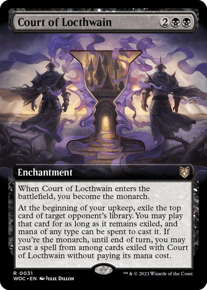Court of Locthwain 31 (Commander: Wilds of Eldraine)  - Foil | Good Games Adelaide SA