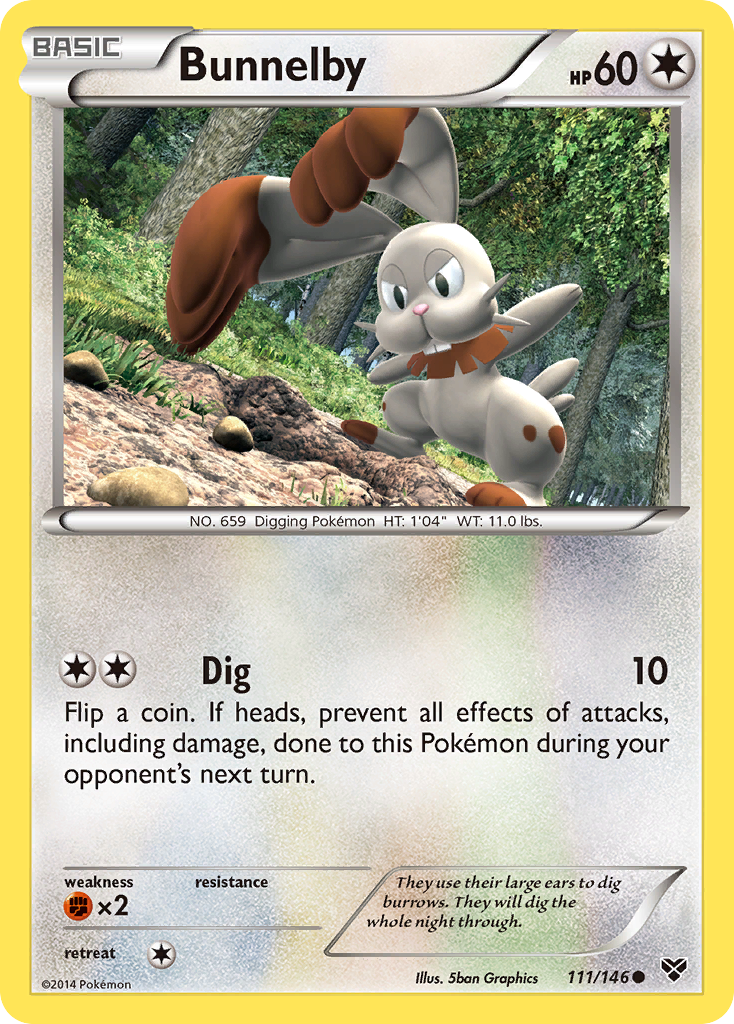 Bunnelby (111/146) [XY: Base Set] | Good Games Adelaide SA