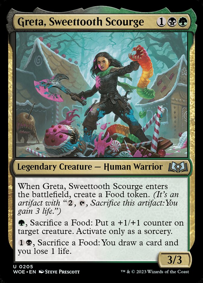 Greta, Sweettooth Scourge 205/276 (Wilds of Eldraine)  | Good Games Adelaide SA