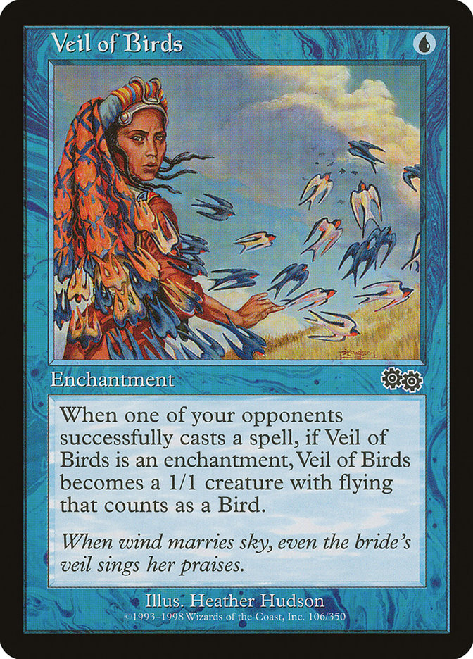 Veil of Birds 106 (Urza's Saga)  | Good Games Adelaide SA
