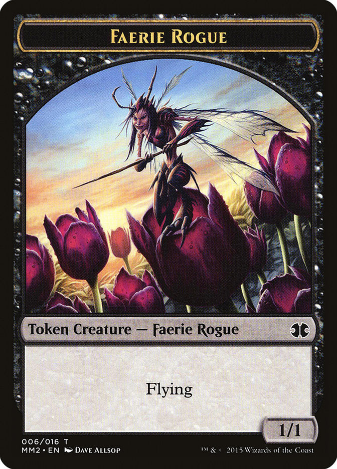 Faerie Rogue Token [Modern Masters 2015 Tokens] | Good Games Adelaide SA
