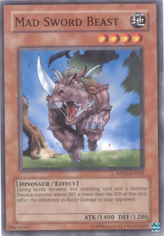Mad Sword Beast [RP02-EN023] Common | Good Games Adelaide SA