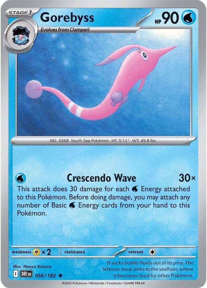 Gorebyss 056/182 (SV10: Destined Rivals)  - Holofoil | Good Games Adelaide SA