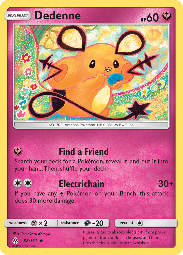 Dedenne (88/131) [Sun & Moon: Forbidden Light] | Good Games Adelaide SA