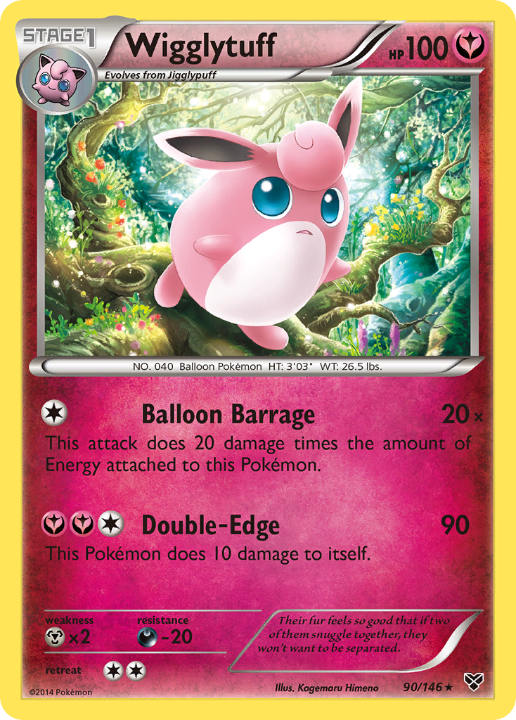 Wigglytuff (90/146) [XY: Base Set] | Good Games Adelaide SA
