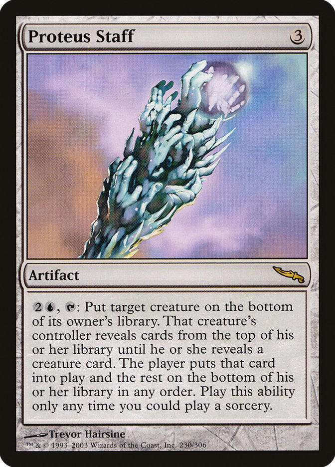 Proteus Staff 230 (Mirrodin)  - Foil | Good Games Adelaide SA