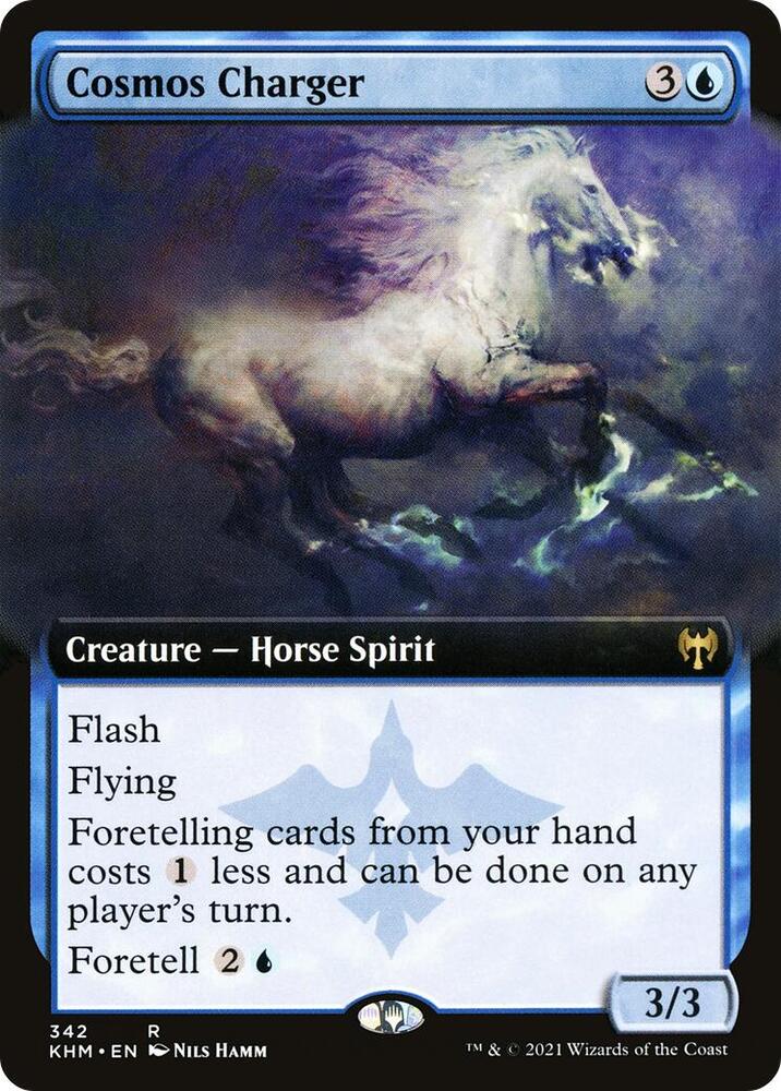 Cosmos Charger 342 (Kaldheim)  - Extended Art | Good Games Adelaide SA