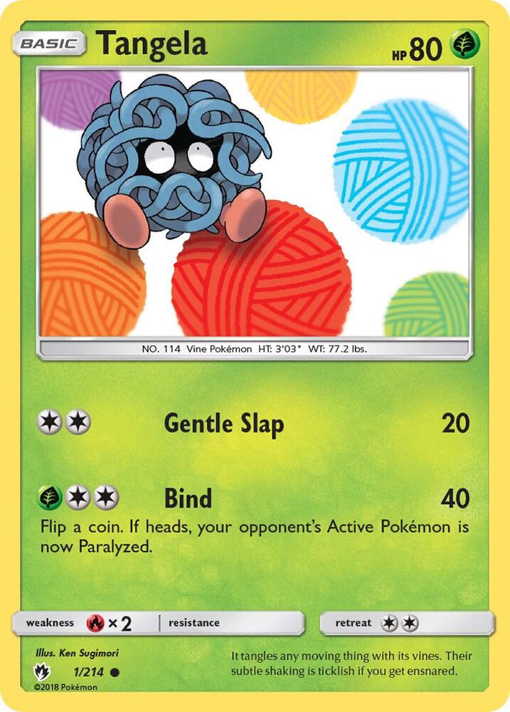 Tangela 1/214 (SM - Lost Thunder)  | Good Games Adelaide SA