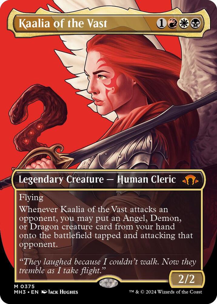 Kaalia of the Vast 375/319 (Modern Horizons 3)  - Borderless | Good Games Adelaide SA