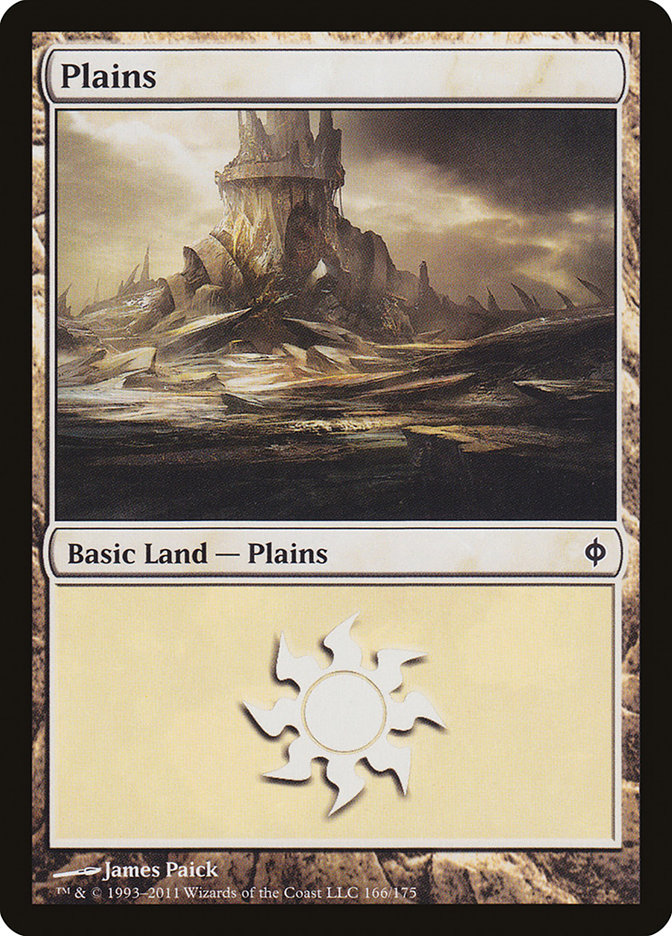 Plains (166) [New Phyrexia] | Good Games Adelaide SA