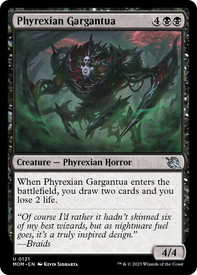 Phyrexian Gargantua 121 (March of the Machine)  | Good Games Adelaide SA