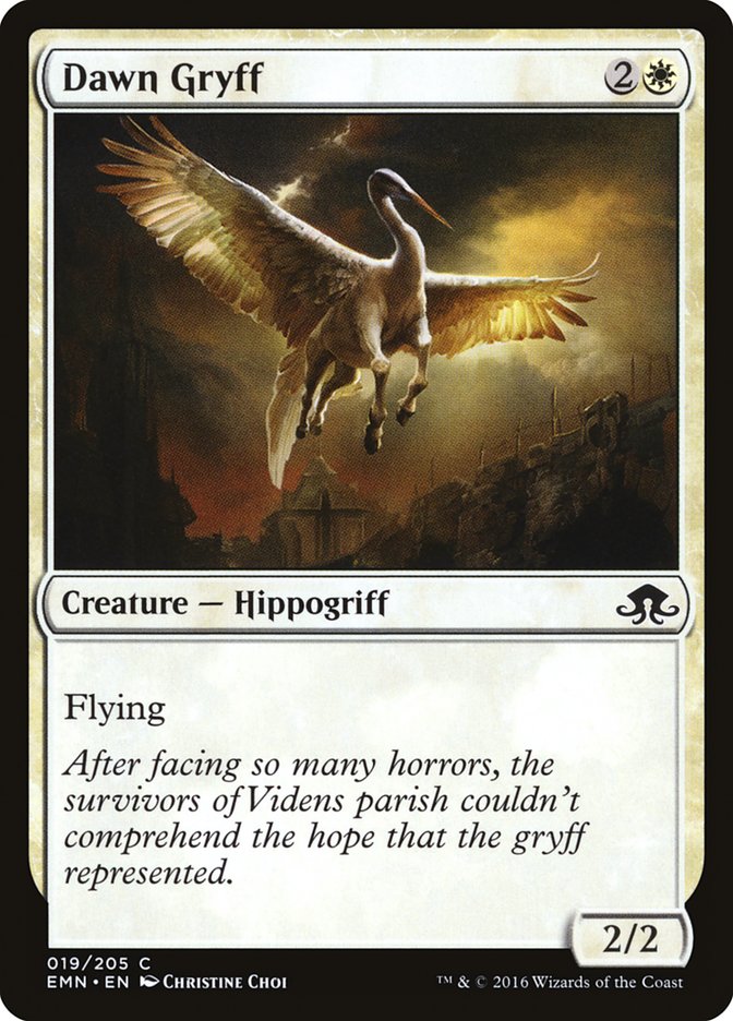 Dawn Gryff 19 (Eldritch Moon)  - Foil | Good Games Adelaide SA