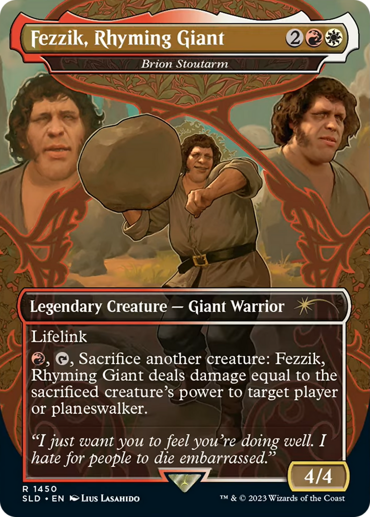 Fezzik, Rhyming Giant - Brion Stoutarm [Secret Lair Drop Series] | Good Games Adelaide SA