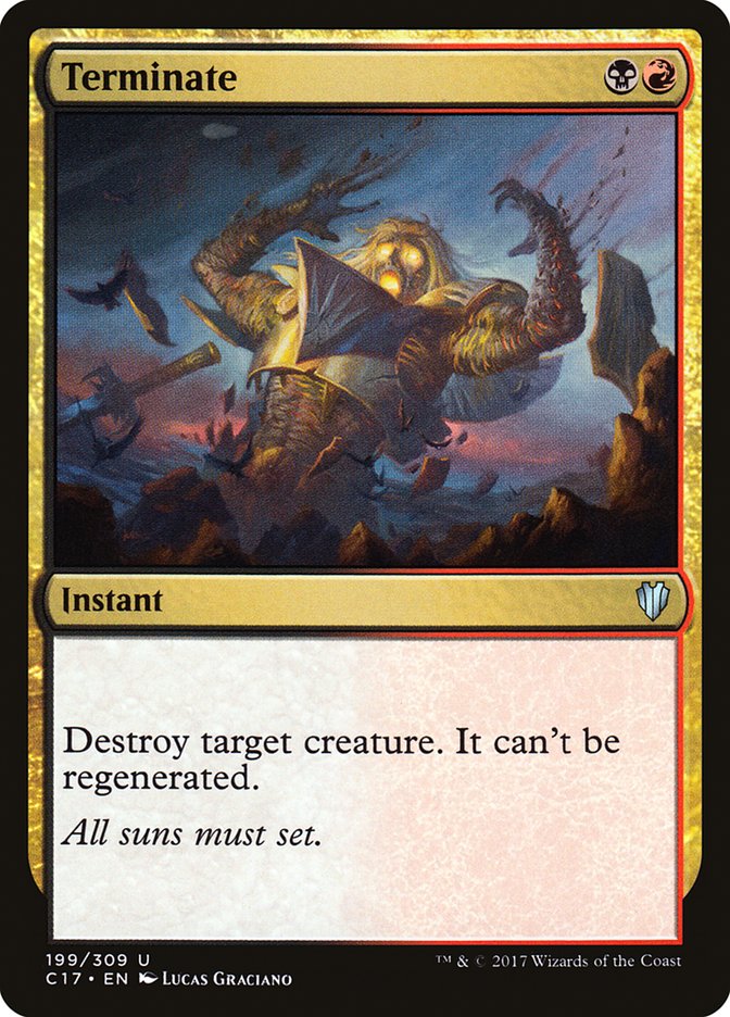 Terminate [Commander 2017] | Good Games Adelaide SA