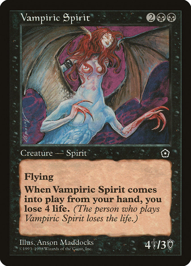 Vampiric Spirit [Portal Second Age] | Good Games Adelaide SA
