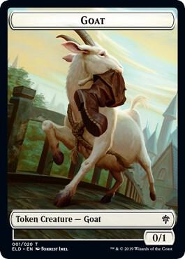 Goat // Food 1 // 15 (Throne of Eldraine)  - Foil | Good Games Adelaide SA