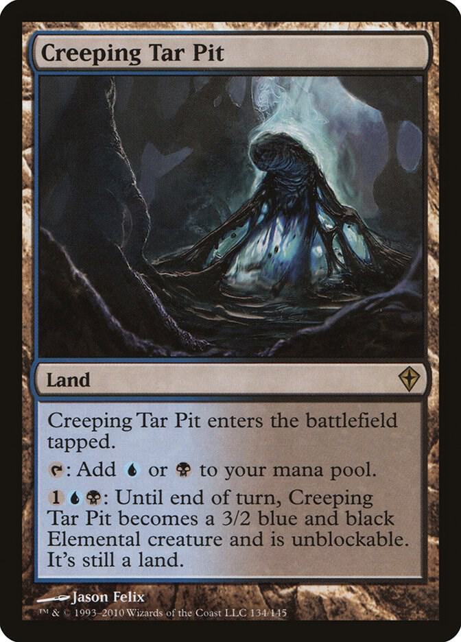 Creeping Tar Pit 134 (Worldwake)  | Good Games Adelaide SA
