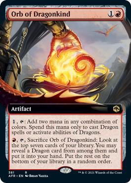 Orb of Dragonkind Extended Art 381 (Adventures in the Forgotten Realms)  | Good Games Adelaide SA