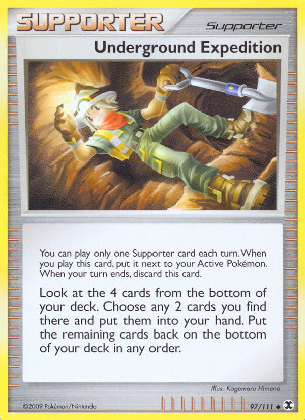 Underground Expedition (97/111) [Platinum: Rising Rivals] | Good Games Adelaide SA