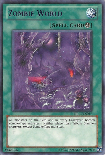 Zombie World (Blue) [DL13-EN017] Rare | Good Games Adelaide SA