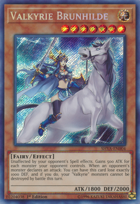 Valkyrie Brunhilde [SHVA-EN004] Secret Rare | Good Games Adelaide SA