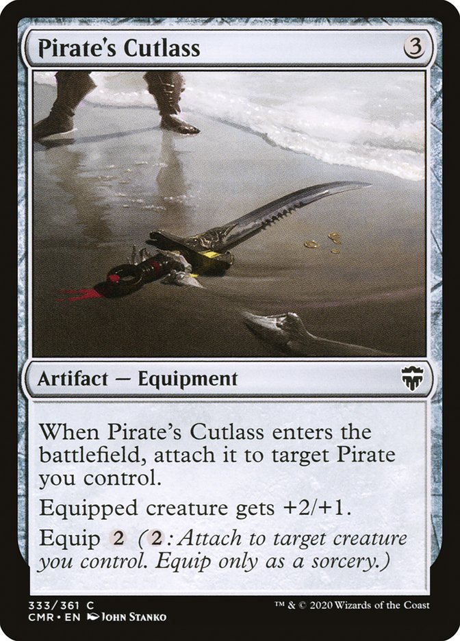 Pirate's Cutlass [Commander Legends] | Good Games Adelaide SA