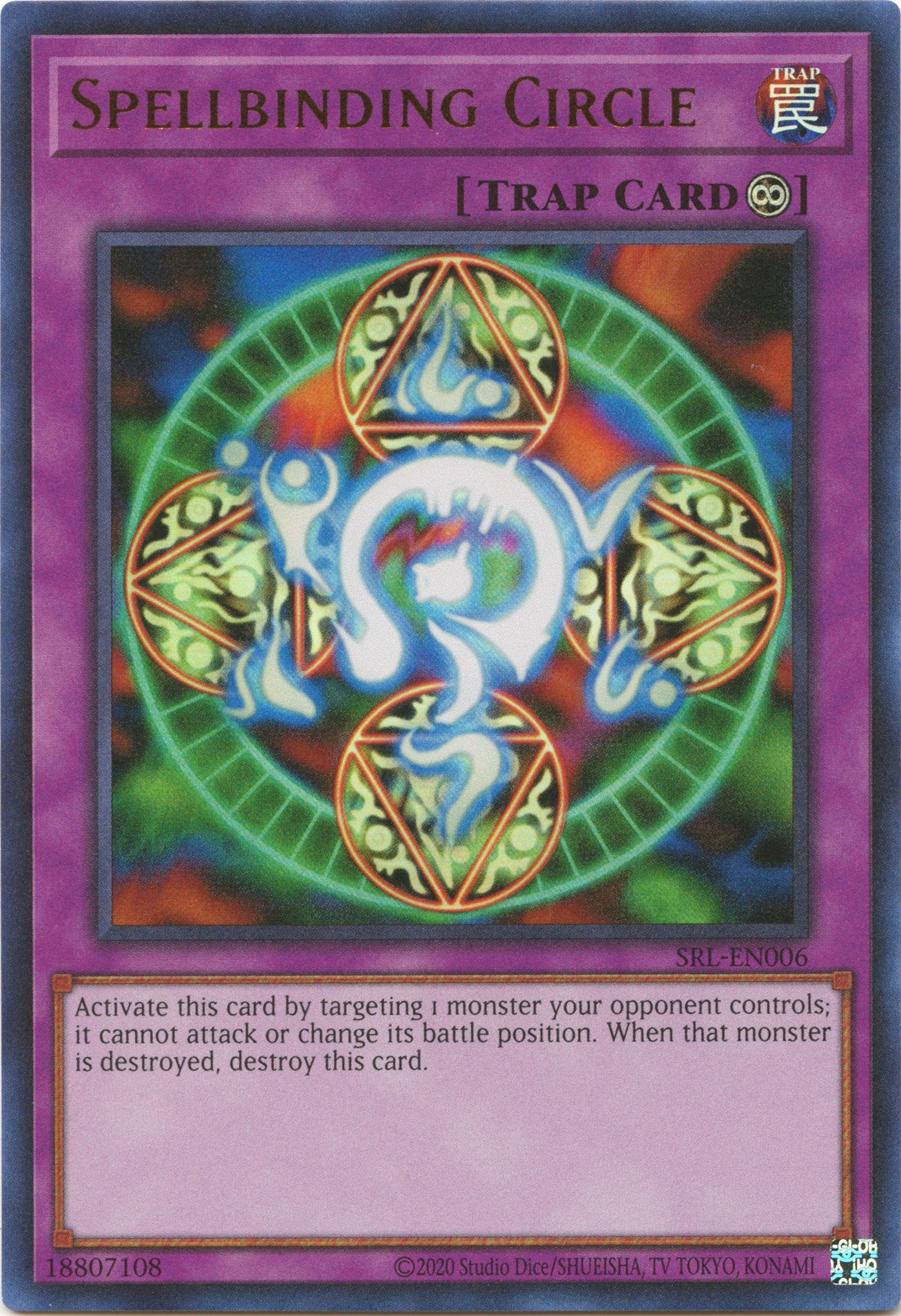 Spellbinding Circle (25th Anniversary) [SRL-EN006] Ultra Rare | Good Games Adelaide SA