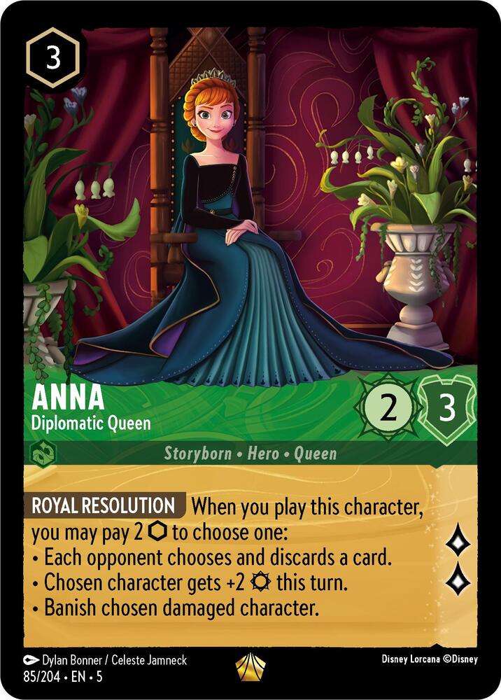 Anna Diplomatic Queen 85/204 (Shimmering Skies)  | Good Games Adelaide SA