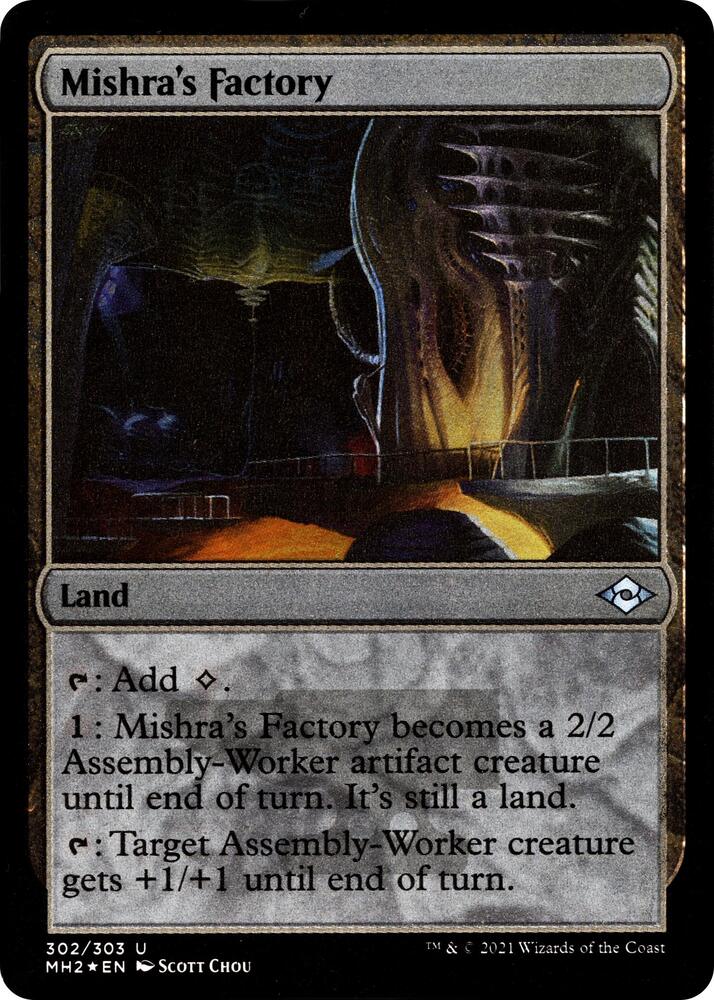 Mishras Factory Foil Etched 302 (Modern Horizons 2)  - Foil | Good Games Adelaide SA