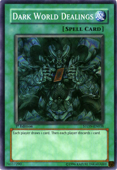 Dark World Dealings [STON-EN038] Super Rare | Good Games Adelaide SA