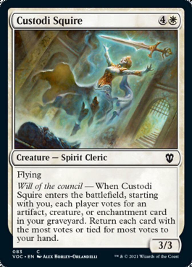 Custodi Squire [Innistrad: Crimson Vow Commander] | Good Games Adelaide SA