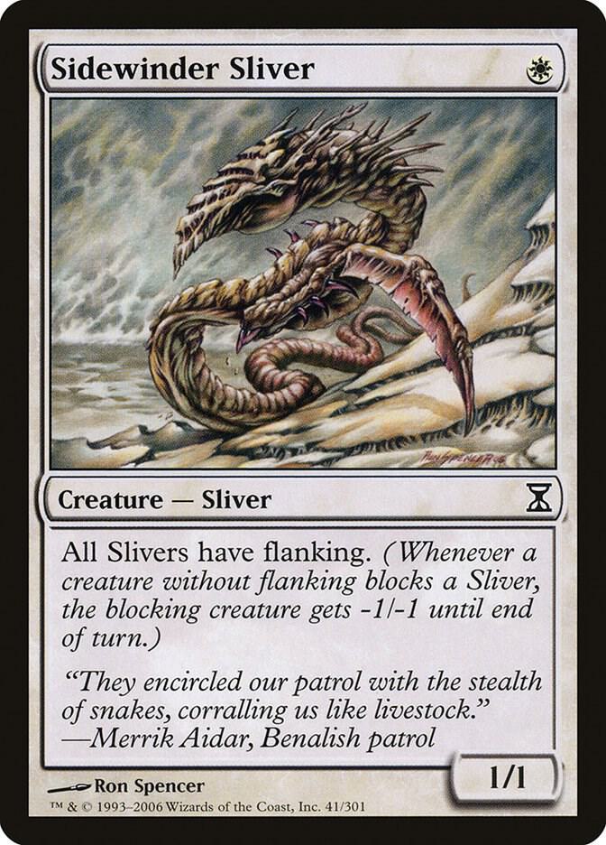 Sidewinder Sliver 41 (Time Spiral)  - Foil | Good Games Adelaide SA