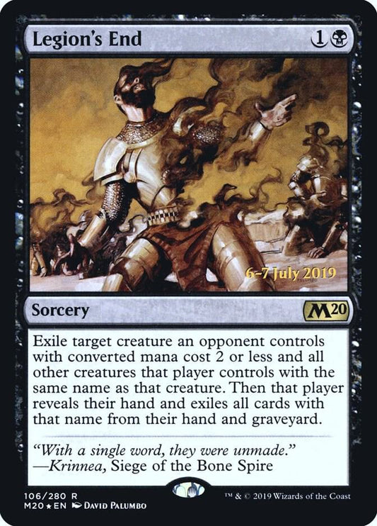 Legions End 106 (Prerelease Cards)  - Foil