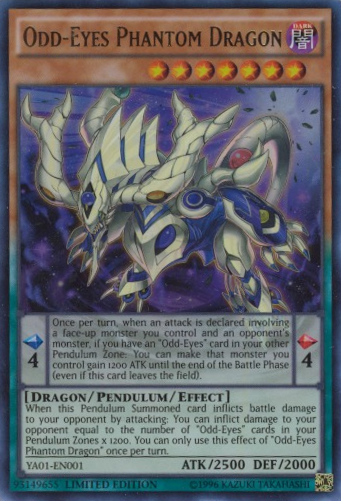 Odd-Eyes Phantom Dragon [YA01-EN001] Ultra Rare | Good Games Adelaide SA