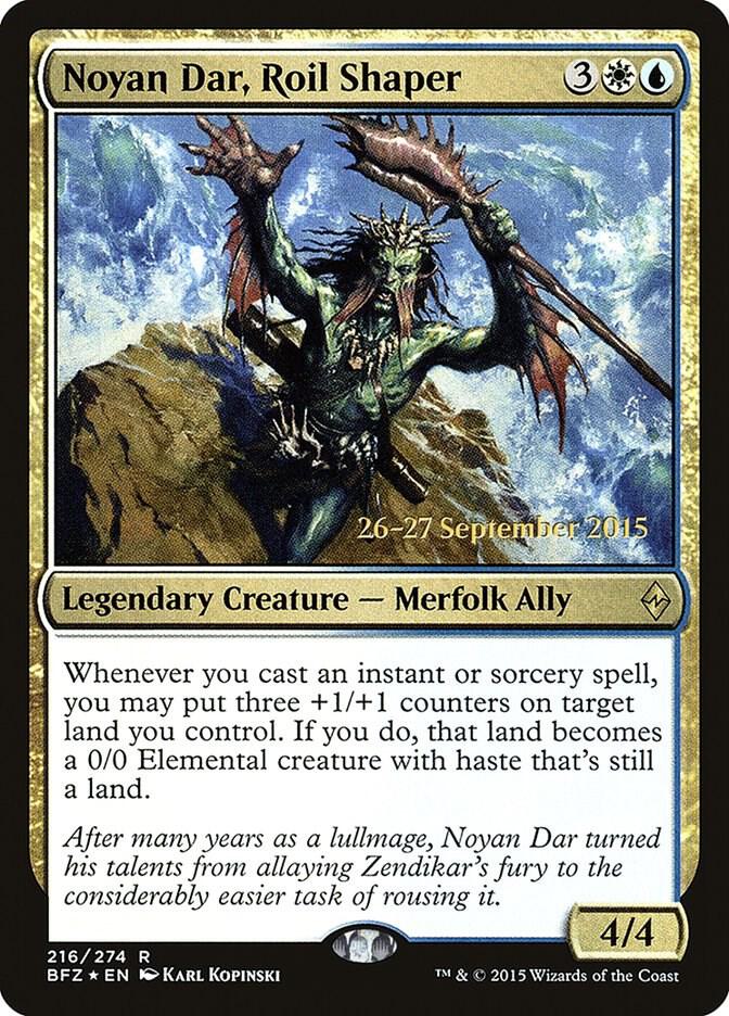 Noyan Dar Roil Shaper 216 (Prerelease Cards)  - Foil | Good Games Adelaide SA