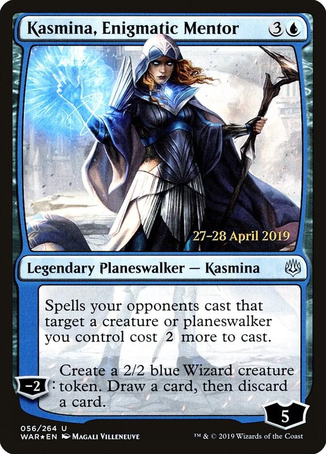 Kasmina Enigmatic Mentor 56 (Prerelease Cards)  - Foil | Good Games Adelaide SA