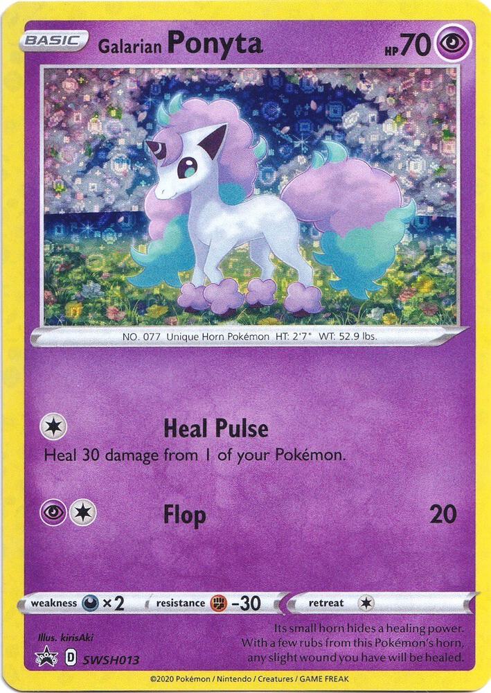 Galarian Ponyta SWSH013 General Mills Promo SWSH013 (Miscellaneous Cards & Products)  - Holofoil | Good Games Adelaide SA
