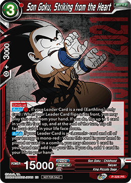 Son Goku, Striking from the Heart (P-328) [Tournament Promotion Cards] | Good Games Adelaide SA