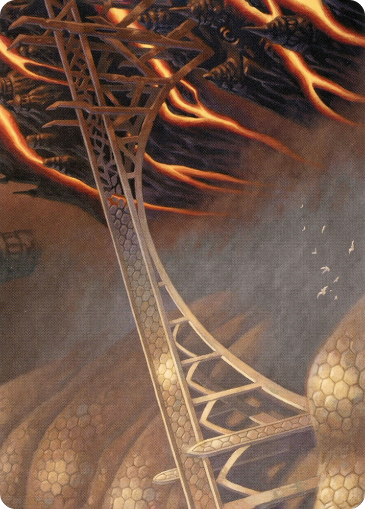 Rustvale Bridge Art Card [Modern Horizons 2 Art Series] | Good Games Adelaide SA